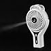 OPOLAR F304 Handheld Misting Fan, Mini USB fan with Cool Humidifier, 2000mAh Rechargeable Battery, 20ml Water Tank, Dual Misting Modes, 3 Speeds, Personal Portable Fan, Outdoor Fan, Desktop Fan-White