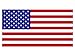 American Flag (Bumper Sticker)
