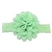 Baby Girls Headbands Chiffon Flower Soft Lace Band Big Bow Hair Accessories for Newborn Infants Toddlers Girls 12PCS