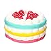 callm Jumbo Slow Rising Squishies Strawberry Cake Charms Kawaii Squishies Cream Scented Stress Reliever Toys for Kids and Adults (Cake)
