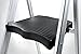 Rubbermaid 3-Step Lightweight Aluminum Step Stool Ladder, ANSI Type 2 Duty Rating, 225-Pound Capacity