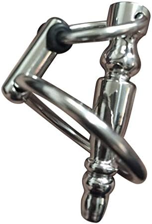 Male Sound Male Toys Stainless Steel Stretching Chastity Catheter Toys for Male,Silver