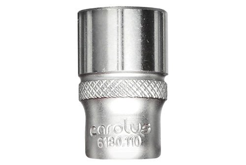 Carolus 5180.160 Hex Socket 3/8-inch 8 mm Spline, 6180.080