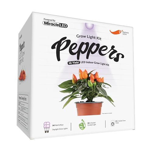 Miracle LEDs Veggie Grow Kits (6.5KK Pepper Purple Edition 2-Pack)