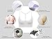 Women's Light Support Cross Back Wirefree Pad Yoga Sports Bra Queenie Ke Size L Color White Pro