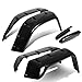 Pocket-Riveted Style Side Fender Wheel Flares Jeep Wrangler 4pc Set