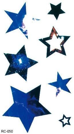 Body Art Temporary Removable Tattoo Stickers Simple - RC-050 Sticker Tattoo - FashionDancing