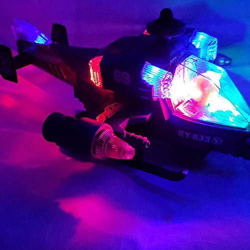 ANJ Kids New Holiday Helicopter Toy for Kids | Battery Operated Bump N Go, Beautiful Flashing Lights and Realistic Sounds Effects Toy Helicopter (Super Cobra)