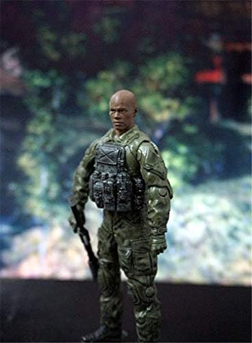2 Style 3.75" 1/18 SWAT Black Uniform Military Army Combat Game Soldier Set SDU Seals Action Figure Model