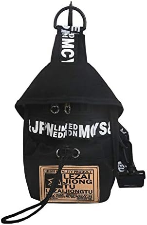 Amazingdeal Harajuku Teenage Girls Shoulder Bag Hip Hop Waist Chest Pack Crossbody Bags