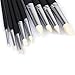 NUOLUX Soft Clay Color Shaper Tips Sculpting Painting Tools - 9pcs (Black)