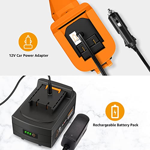 AIRXWILLS Tire Inflator Air Compressor, 20V Truck Air Pump with