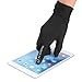 HiCool Winter Gloves, Touch Screen Gloves Thermal Cycling Gloves Driving Gloves for Men and Women (Black02, Medium)