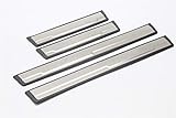 OLIKE for Toyota RAV4 2014 15 16 2017 Fashion Style Stainless Steel Door Sill Scuff Plate Guard Sills Protector Trim