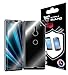 IPG for Sony Xperia XZ3 Full Body Protector Invisible Touch Screen Sensitive Ultra HD Clear Film Anti Scratch Skin Guard - Smooth/Self-Healing/Bubble -Free Screen & Back
