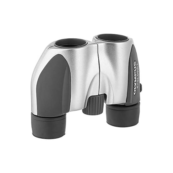 Olympus 8x21 DPC-I Fernglas Silber mit Tasche – Bild 4
