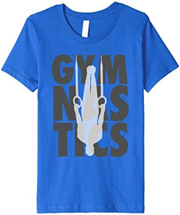 Kids Boys Gymnastics Artistic Gymnastics Rings Novelty T-Shirt 8 Royal Blue