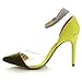 Wild Diva AKIRA-45 Women's D'Orsay Buckle Ankle Strap Stiletto Dress Pumps