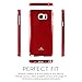 GOOSPERY Pearl Jelly for Samsung Galaxy Note 5 Case (2015) Slim Thin Rubber Case (Red)