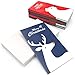 KIDPAR 90Pcs Christmas Card Money Holder Set in 5 Holiday Cute Festive Designs, 30 Christmas Greeting Cards Holders, 30 Envelopes and 30 Cute To From Stickers