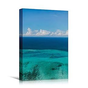 signwin Canvas Wall Art Calm Seas Beach Beach...