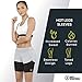 HOT SHAPERS Hot Leg Sleeves – Women's Body, Thigh and Hamstring Slimmer – Enhancer for Weight Loss Workouts and Sweat Sessions – Compression Sleeve – Suit – Band (Black, L)