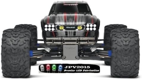 JPV2015 Genuine Product - Traxxas E-MAXX / E-REVO LED Light Kit - 16 LEDs - Premium Quality - Handmade in USA Exclusively