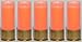 Ultimate Arms Gear 12 GA Gauge PUMP Action Shotgun Empty Chamber Ejectable Safety Flag Load Indicator Orange Dummy Ammunition Ammo Shell Round + ST Action 5 Pack Trainer Rounds