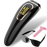 Beamia IPL Permanent Hair Removal System Painless 999,999 Flashes Facial Whole Body At-Home Hair Remover Device for Women Men