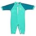 Fiji Sun Protective UPF 50+ Baby Swimsuit by Nozone in Aquatic/Teal, 0-6 months