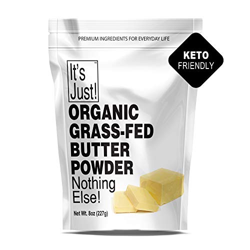 It's Just - Organic Butter Powder, Real Butter, Grass-Fed, Non-GMO, Made In USA, Keto Friendly, Energy Boost, Coffee, 8oz - Thumbnail 7