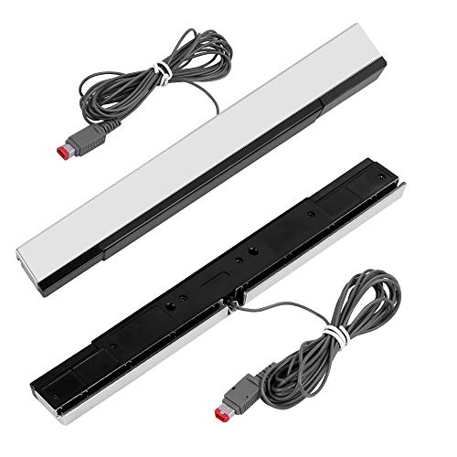 VSADEY Wii Sensor Bar, Wired Infrared IR Ray Motion Sensor Bar Compatible with Nintendo Wii / Wii U Console