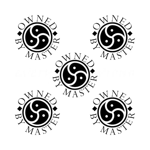 5 Owned by Master Temporary Tattoos, Triskelion Symbols, Adult... 41zo39+Nf4L