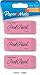 Paper Mate 70502 Pink Pearl Eraser, Medium, 3/Pack primary