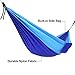 SONGMICS Portable Camping Hammock Parachute Nylon Fabric Hammock Lightweight with Tree Straps Carabiners for Backpacking UGDC35L