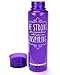 Motivational Bottle 32oz Fitness Workout Sports Water Bottle with Unique Timeline | Measurements | Goal Marked Times for Measuring Your Daily Water Intake, BPA Free Non-Toxic Tritan (Purple)