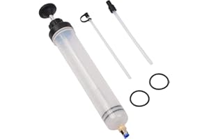 XUANZHI 500cc Oil Fluid Extractor and Filler Pump, Manual Vacuum Suction Pump, Fluid Syringe Pump, Hand Oil Transfer Pump, Su