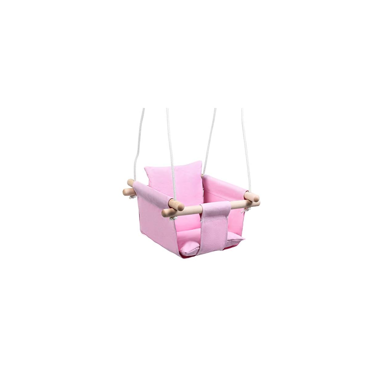 GOPLUS Verstellabre Kinderschaukel, Türhopser, Babyschaukel aus Stoff