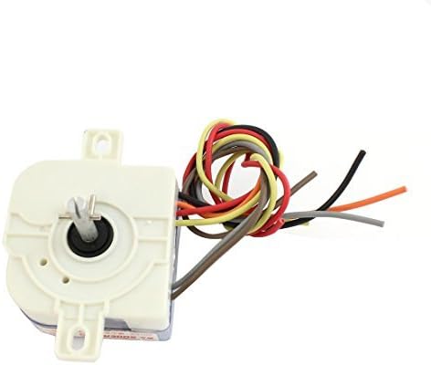 eDealMax AC 250V 3A DXT15SF-G Lavatrice 6 Wire Timer regolatore, Bianco