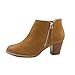 Vionic Upright Sterling Women Plain Toe Leather Tan Boot