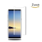 [2PACK] Galaxy Note 8 Glass Screen Protector, WANGCL [9H Hardness] [Anti-scratches] [Crystal Clear] [Anti-Fingerprint] [Bubble Free] Screen Protector Film for Samsung Galaxy Note 8