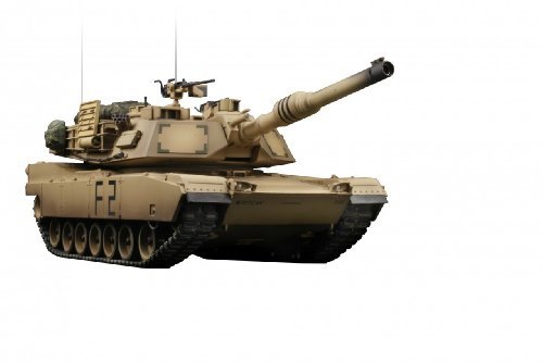 EXCLUSIVE & LIMITED!! 2.4 Ghz RC 1:24 Abrams M1A2 US R/C Battle Tank with Airsoft Cannon, Sound, Lights. Multi-player function: run 2-16 tanks at once (Desert)