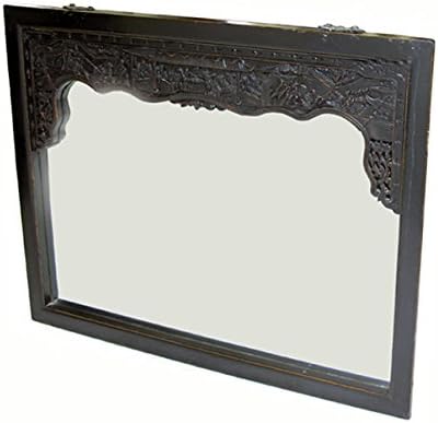 DYAG East Large Wall Mirror with Carved Frame