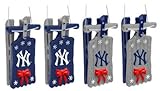 New York Yankees Sleigh Ornament 4 pack