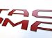 BDTrims | Tailgate Plastic Letters Inserts fits 2016-2019 Tacoma Models (Red)