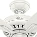 Hunter Fan Company, 53322, 52 inch Newsome Fresh White Indoor / Outdoor Ceiling Fan and Pull Chain