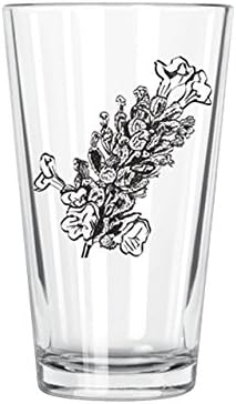 Corkology Lavender Pint Glass, Clear