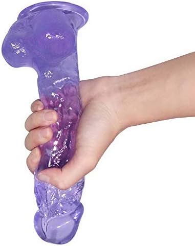 UsmanCR5 Lěngthěn Cǒck Slěěvěs, Blue 7 inch Big Wand Toys Made of 100 Percent Medical PVC Portable Personal Wand Silent Mode Skin Friendly Silicone | Diameter 4cm/1.57iches
