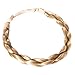 Madison Braids Women's Headband Hair Braid Natural Looking Synthetic Hair Piece Extension - Olivia - Sunset Blonde