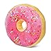 Tri-coastal Design Round Doughnut Donut Stuffed Cushion Soft Plush Pillow for Bed, Sofa or Chair 14